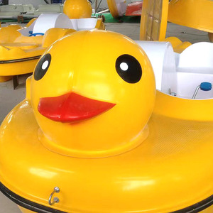 Cartoon Big Yellow Duck Pedal <strong>Boat</strong> Scenic Area Park Water Amusement <strong>Boat</strong> 4-person Sightseeing Pedal <strong>Boat</strong> - Product Image 2
