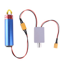 Pompe à huile électrique DWI pour moteurs à essence de modèle RC, marche avant/arrière, prise XT60, longueur 10,7 cm, diamètre 2,8 cm