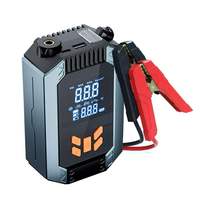 Portable 12V Car Jump Starter 7200mAh Power Bank with Air Pump and Tire Pressure Monitor Jump Starter & Inflator in One
