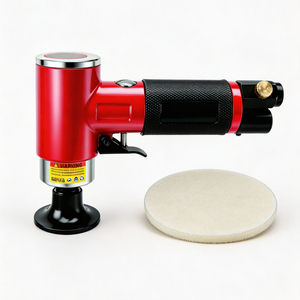 Ponceuse pneumatique droite de 2 pouces, vitesse de 15000 tr/min, pression de travail de 0,6 MPa avec disques de ponçage à grains multiples pour ponçage progressif - Product Image 1
