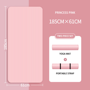 Tapis de yoga en <span class=keywords><strong>mat</strong></span>ériau NBR personnalisable de 10mm d'épaisseur pour une utilisation intérieure et extérieure avec logo personnalisé Ventes directes d'usine - Product Image 6