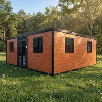 Nouvelle conception de logement conteneurisé de luxe moderne, empilable et extensible, de haute qualité
