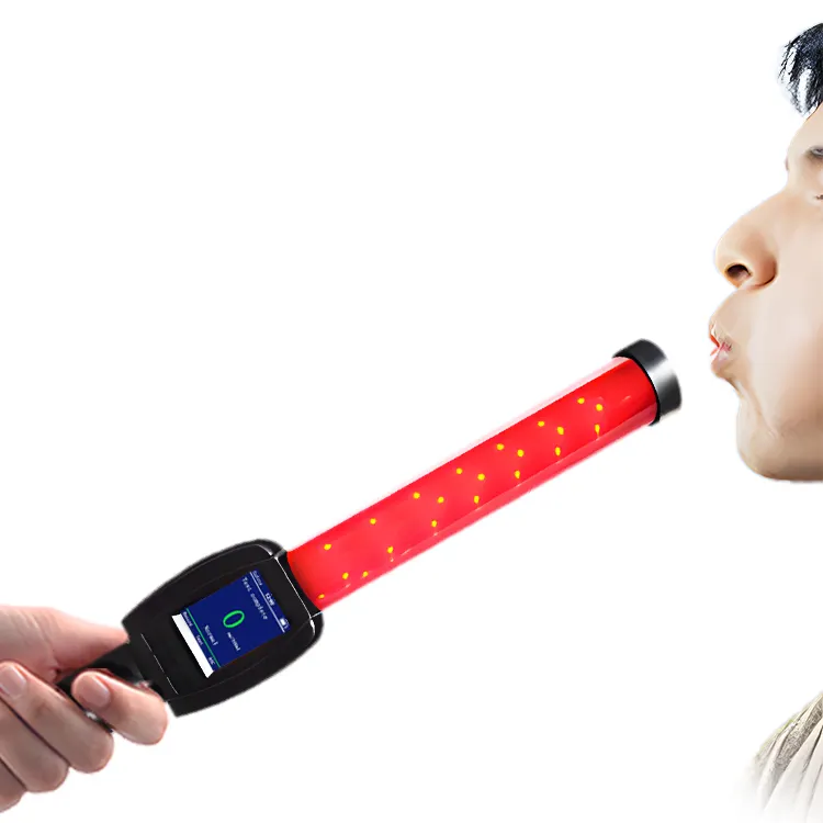 Полицейский алкотестер, точный анализатор дыхания, точное тестирование алкоголя, алкотестер