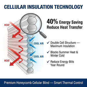 <span class=keywords><strong>Persianas</strong></span> Celulares Inalámbricas de Tamaño Personalizado, Ahorro de Energía, <span class=keywords><strong>Aislamiento</strong></span> Térmico, para el Hogar, Venta al Por Mayor - Product Image 3