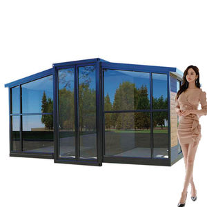 Contenedor prefabricado listo para la venta, casa expandible de 20 40 pies, casa prefabricada plegable de acero ligero, casa de 2 dormitorios - Product Image 3