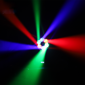 Luz Móvil de Cabeza LED RGBW 4 en 1 de 6x40W, Efecto Ojo de Abeja, para Interiores, Escenarios, Discotecas, Bodas, <span class=keywords><strong>DJ</strong></span> - Product Image 4