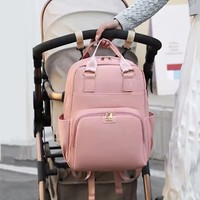 LOGO personnalisable nouvelle mode multi-fonction femmes sac à dos étanche bébé couche USB Portable momie sac à couches bébé sac à dos