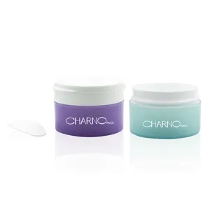 Sexy Matte Plastic Jars To Fill Day Cream 50g 100g 200g Plastic Inner Liner Round Jar Sealer With Lid