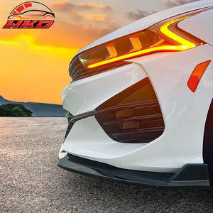 Para Kia Optima 2021-2024 K5/25 GT, Alerón Inferior de Parachoques Delantero de 3 Piezas en Negro Brillante PP, Kit de Carrocería de Alta Calidad - Product Image 3