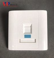 Interrupteur électrique modèle de prise outillage P20 moule d'injection plastique coureur froid poli moule Base usine conception Service