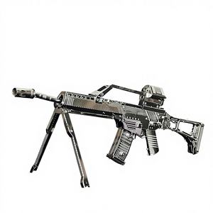 Crazy Model - <span class=keywords><strong>Puzzle</strong></span> 3D en acier inoxydable tout métal à assembler soi-même sans colle G36 - Product Image 1