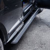 Barres nerf led lumière en alliage d'aluminium repose-pieds barres de pédale marchepieds latéraux marchepieds universel pour SUV Mitsubishi Outlander