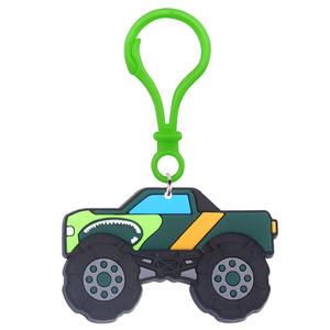 Pabrik Plastik Grosir 2026 Promosi Kustom Gantungan Kunci Truk Olahraga Aksesoris PVC Karet Silikon 2D Dekorasi - Product Image 4