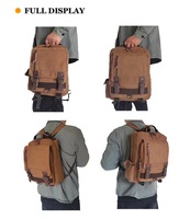 Haute qualité couleur unie mode toile sac à bandoulière en plein air cahier Anti-vol Vintage sacs à dos fronde poitrine sacs à bandoulière