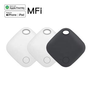 Rsh MFi Certified Find My Tag Localizador de chave inteligente Carteira Lugggae Pet Tracking Mini Rastreador GPS para Apple