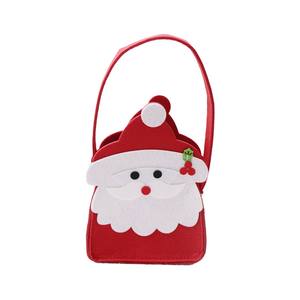 กระเป๋าผ้าสักหลาดลายการ์ตูนสำหรับกล่องของขวัญใส่แอปเปิ้ลสำหรับวันคริสต์มาสอีฟสร้างสรรค์ - Product Image 5