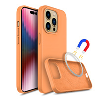 Pour iPhone 11 12 13 14 Pro Max étui liquide Silicone Gel caoutchouc couverture de téléphone doux microfibre tissu doublure coussin couverture arrière étuis