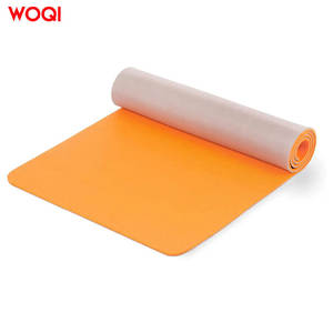 Tapis de yoga Woqi, épaisseur 6 mm, matériau EVA, couleur tournesol, antidérapant, pour le fitness et le remodelage corporel - Product Image 1