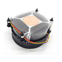 COOLSERVER CS-AM4-2TM1 Radiateur de boîtier d'ordinateur, refroidisseur d'air, ventilateur de refroidissement du processeur, contrôle de la température du serveur, cuivre pur pour AM4