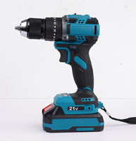 Haute qualité 21V Li-Ion perceuse électrique sans fil marteau à percussion sans brosse pour acier métal-puissance polyvalente pour la réparation de construction