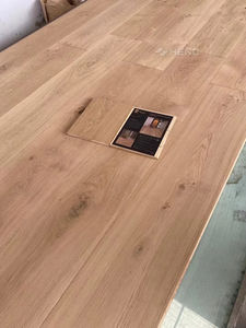 Parquet en <span class=keywords><strong>chêne</strong></span> blanc européen <span class=keywords><strong>massif</strong></span> à larges lames, bois d'ingénierie, système à rainures et languettes, pour décoration intérieure - Product Image 3