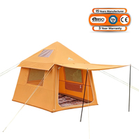 Tente de camping gonflable TPU Air Pole 4,5 m² - Abri de glamping portable - Tente extérieure imperméable trois saisons pour les voyages en Europe