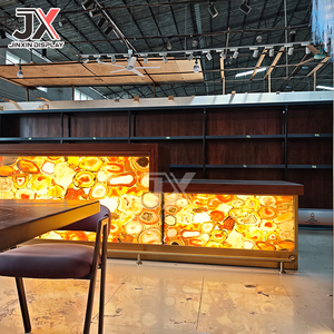 أثاث بار بإضاءة ليد قابل للتخصيص لطاولة المطاعم ورفوف مراكز التسوق معارض متاجر البيع بالتجزئة - Product Image 6