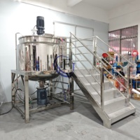 Ligne de production de savon liquide, machine de lavage, usine de mélange de détergent liquide, homogénéisateur, mélangeur, machine de mélange haute vitesse