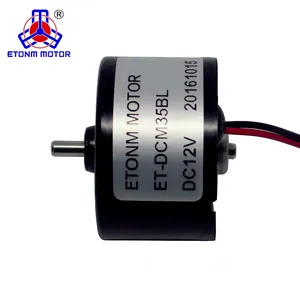 3v dc fırçasız motor 35mm çaplı kontrolör