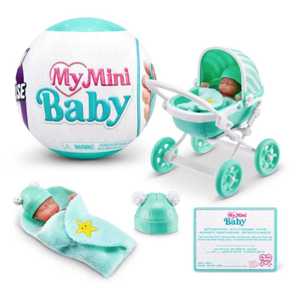 กล่องเซอร์ไพรส์ <span class=keywords><strong>Zuru</strong></span> My Mini Baby 5 ลูกบอลพร้อมตุ๊กตา รถเข็นเด็ก และอุปกรณ์เสริมเปลเด็ก ทำจากพลาสติกสำหรับเด็ก - Product Image 4