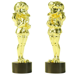 الأكثر مبيعًا المعادن الحرف اليدوية الذهب الحرم الجامعي الغناء بطل الكأس الكرتون طالب المغني النحت المعدني مع ميكروفون أكواب جائزة - Product Image 5
