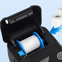Printer Label termal portabel, mesin Desktop Mini untuk pencetakan tanda terima & Tag, untuk penggunaan rumah bisnis dan kantor