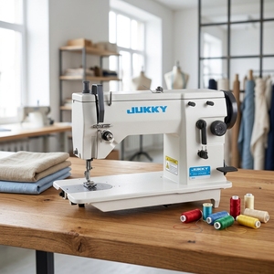 JUKKY 20U63 Industrial Sewing <b>Machine</b> Professional Heavy Duty <b>Walking</b> Foot Sewing <b>Machines</b> for Leather Straight Seaming - Product Image 1