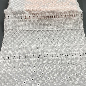 ดอกไม้แห้งแอฟริกันฝรั่งเศสสุทธิสีขาวเคมีพรุนผ้าฝ้ายตาไก่ตัดเย็บปักถักร้อยผ้า<span class=keywords><strong>ลูกไม้</strong></span>สำหรับงานแต่งงานไนจีเรีย - Product Image 2