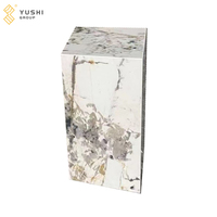 YUSHI Nodic Table basse en pierre personnalisée socle en marbre naturel moderne pour Villa meubles de maison décor de salon