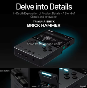 Trimui Brick Hammer Reproductor de juegos <span class=keywords><strong>retro</strong></span> portátil Pantalla de 3,2 pulgadas Linux 64GB Allwinner A133P Consola de juegos WiFi 3000mAh Caja de metal - Product Image 4