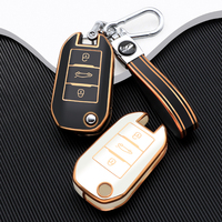 Pour Peugeot 208 3008 308 508 408 2008 307 4008 – Housse de protection de clé de voiture de haute qualité, étui, coque, accessoires, sac