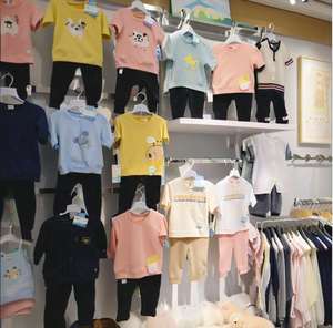 Vêtements d'été pour enfants en gros, en coton, ensembles assortis, t-shirts, pantalons, robes, tous genres, sans marque CN/GUA - Product Image 2