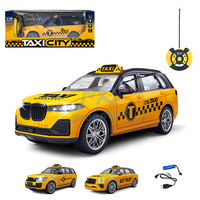 RCC0101CT DreamjoX 1:16 27MHz RF RC Voiture télécommandée Taxi Cabine Véhicule Jouet Similaire I Love NY Jaune NYC New York City