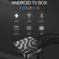 T95 Max H618 Android 12 TV Box WiFi de Doble Banda 4K UHD Smart TV Reproductor Multimedia de Transmisión IPTV OTT Integrado