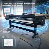 Impresora de Inyección de Tinta de Formato Ancho de 1600 mm con Cabezal de Impresión XP600 y Resolución de 600 dpi