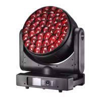 Argile Paky B-EYE K25 K-25 être abeille faisceau lavage Zoom 37x40W LED tête mobile scène lumière DMX512 contrôle RDM
