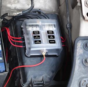 DC 12V/24/32V 100A 6 מעגלים רכב רכב משאית אוטובוס קופסת נתיכים - Product Image 5