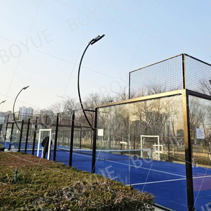 Pista de Pádel Panorámica al Aire Libre, Pista de Pádel Cubierta para la Construcción de Centros Deportivos Profesionales - Product Image 2