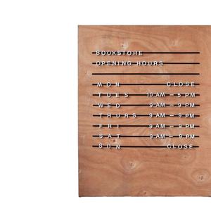 Tableau de menu magnétique pour boulangerie, tableau mural magnétique pour menu de café, tableau à lettres magnétique - Product Image 1