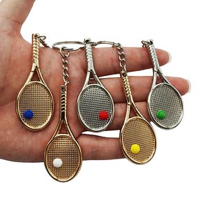 Rueda de raqueta de bádminton para niños, llaveros 3D de gimnasio de negocios DIY, llavero de paleta de pickleball de fibra de carbono personalizado de CHAVEIRO <span class=keywords><strong>Wilson</strong></span> squash - Product Image 5