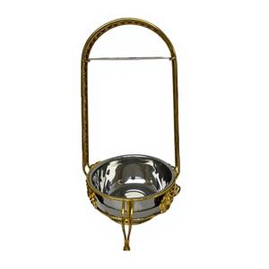 Panier à charbon pour chicha en métal laqué de luxe, fait main, pour fumer - Product Image 1