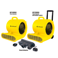 Kit d'adaptateur de tuyau de museau raccord de tuyau de buse de distributeur 3 sorties pour Turbo tapis sèche Air Mover fixation
