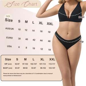 Set Intimo Donna BR16 e DD03 ODM, Reggiseno Senza Imbottitura in Microfibra Traspirante con Slip a Vita Bassa - Product Image 6