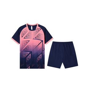 Maillot de football personnalisé en polyester imprimé par sublimation, uniforme de football respirant, t-shirt de sport – Vente en gros usine - Product Image 3